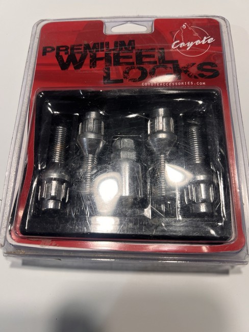 WHEEL LOCK / OE ACORN 12MM 1.50 COYOTE 6 PER BAG